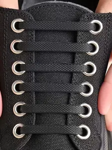 No-Tie Elastic Shoelaces, 16-Pack Durable Laces for Sneakers & Athletic Footwear, Easy-Adjustment Design for Comfortable Wear