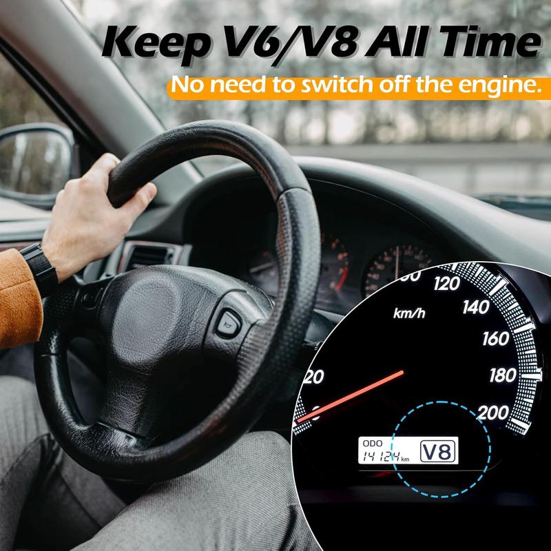 AFM/DFM Disabler,afm delete Compatible with 5.3 Silverado 6.2 Sierra 2007-2022,Active Fuel Management Disable Module,Plug & Play.