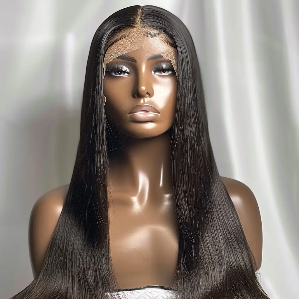 Raw Indian Human Wig - 100% Human Hair - Fashion Accessory