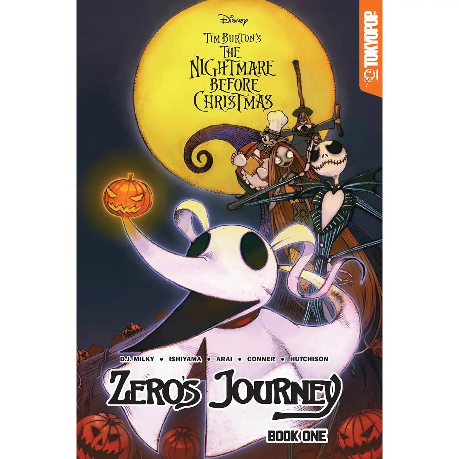 Disney Manga: Tim Burton's The Nightmare Before Christmas - Zero's Journey, Book 1 (Zero's Journey GN series)