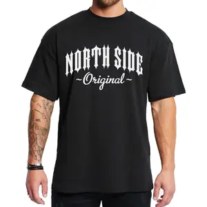 North Side Original Lettering Chicano Clothing Mexican Clothes Lowrider Clothes Oversized Graphic Tee Medium Heavy Sweatshirt Hoodie for Men & Women Unisex Fit 3103