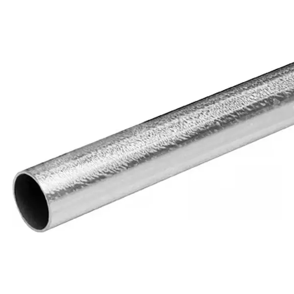 Allied Moulded 1-1/4 in. x 10 ft. Galvanized Steel Electrical Conduit for EMT – Durable, Corrosion-Resistant Protection for Wiring