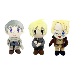 New Hetalia: Axis Powers Plush Doll Toy Kawaii The Beautiful World Arthur Kirkland Gilbert Beilschmidt Plush Toy For Kid Gifts