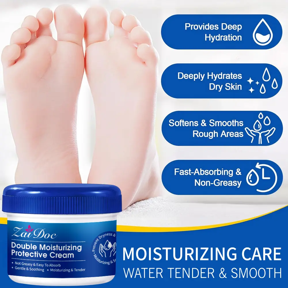 Intensive Hand & Foot Cream for Very Dry Skin - 48H Moisture, Nourishing Protection, Non-Greasy