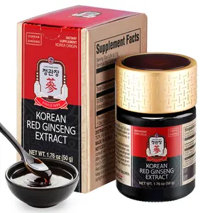 JUNG KWAN JANG Korean Red Panax Ginseng Concentrated Extract 50g/120g/240g - Korean Ginseng Roots, Boosts Immune System, Energy, Stamina, Healing/Recovery, Focus/Fatigue