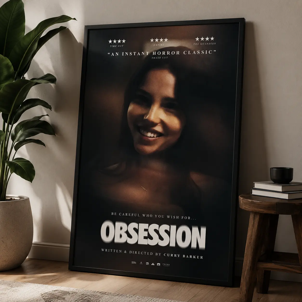 Obsession Horror Movie Poster Indie Film Wall Art Thriller Cinema Decor Obsession Horror Movie Poster Indie Film Wall Art Thriller Cinema Decor
