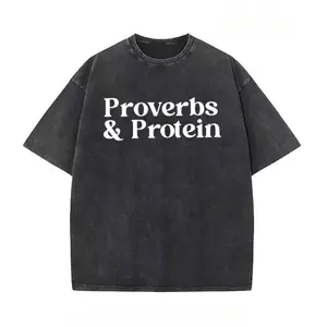 Workout Graphic T-Shirt by MAPTEES – Motivational Proverbs & Protein Gym Wear
