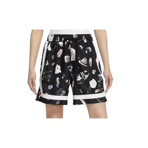 FLY CROSSOVER PRINTED BASKETBALL SHORTS REFLECTIVE WMNS "Black" DR2966 011