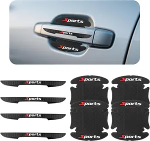 8 count  Door Handle Protector,Stylish  Handle Protector with  Lettering for Door Handles Protection & Decoration,Anti-Scratch  Doors Handles Scratch Protectors