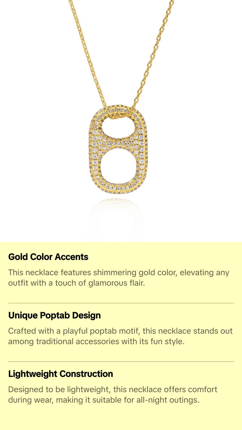 Hillbetty Poptab Necklace