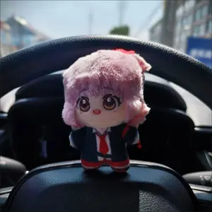 Stuffed 10cm Shugo Chara! Hinamori Amu Mashiro Rima Cute Plush Doll Keychain for Fans Collection or Kids Adults Birthday Gift