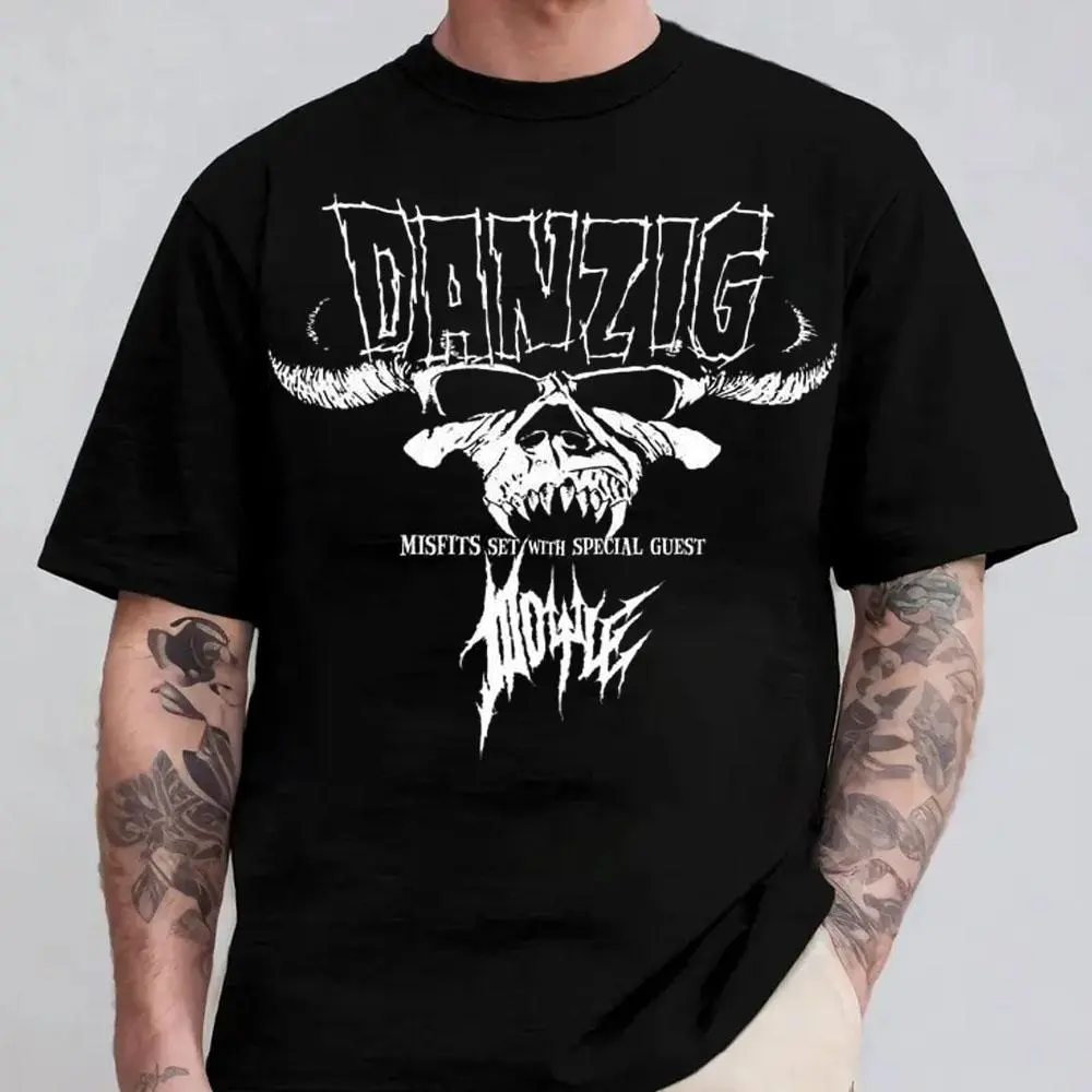 Danzig Graphic T-Shirt, Gothic Rock Band Tee, Premium Cotton Apparel
