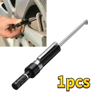 Car Brake Pad Thickness Measurement Tool with Scale, Durable Braking Pad Gauge, Suitable for Car Brake Pad Inspection, Plastic Material, Car Repair Tools