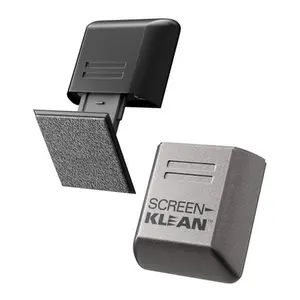 Carbon Klean ScreenKlean Tablet Screen Cleaner - Efficient and Durable Carbon Microfiber Technology Electroplated Silver