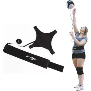 Volleyball  Equipment Aid  Trainer for Solo Practice of Serving Setting Spiking and arm Swings Returns The Ball After Every Swing Spike  Pass Serve
