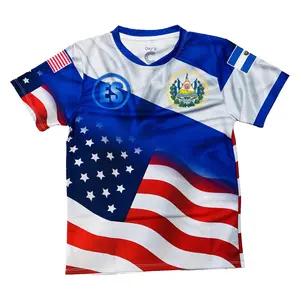 El Salvador USA Sport Shirt