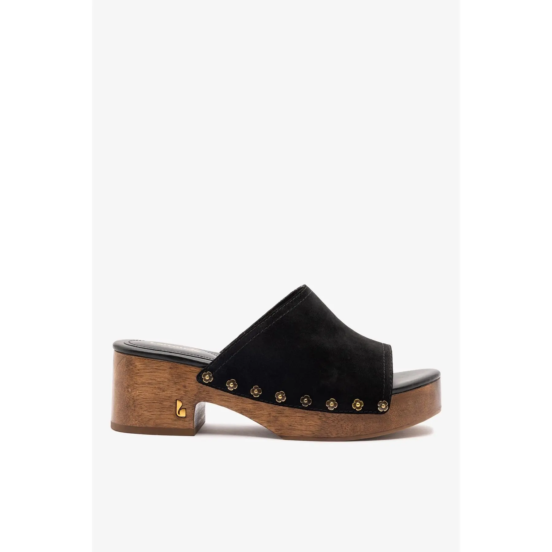 Willow Mule Black Suede