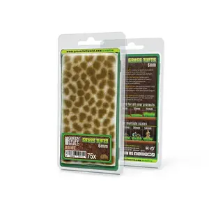 Green Stuff World Static Grass Tufts 6 mm - Beige - 10671