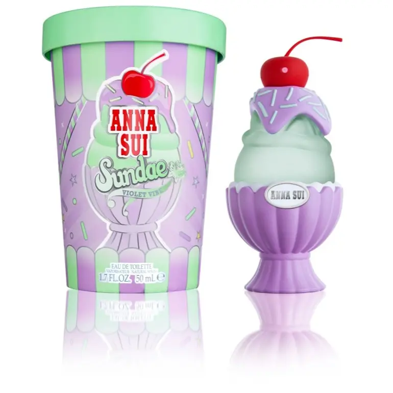 Anna Sui Sundae Violet Vibe EDT – Eau de Toilette Spray 1.7Fl. Oz / 50ml Anna Sui Sundae Violet Vibe EDT – Eau de Toilette Spray 1.7Fl. Oz / 50ml