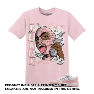 Unisex T-shirt To Match Sneakers Jordan Low Legend Pink 11s Pink White - No Sugar No Cream. 100% Cotton for Casual Wear. Comfortable Summer Unisex T-Shirt to match Jordan Sneaker. Streetwear Style. urban outfitters