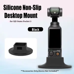 For Dji Osmo Pocket 3 Silicone, Desktop Charging Base Bracket, Compatible with Dji Osmo Pocket 3, Durable Design & Easy Access, Mount