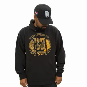 Dominican Republic Escudo Outline Hoodie