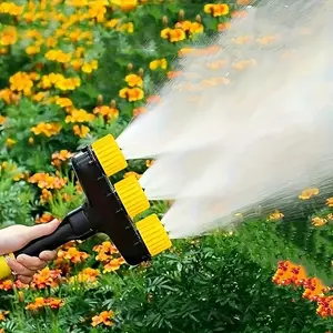 2-Pack Garden Hose Spray Nozzles, Multi-Mode Adjustable Irrigation Sprinkler, Home Yard Flower Watering Tool, Gardening Essential Accessories