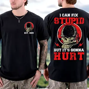 I Can Fix Stupid But It's Gonna Hurt Custom Baby Boomer Generation T-shirt, Gen X Classic Tee, Unisex sizing - Classic, Design Shirts, Custom Year Of Birth Tee For Men, For Women
