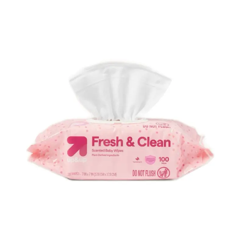 Up&Up Fresh & Clean Scented Baby Wipes 8pk 800ct Total Soft Wet Wipes for Gentle Care