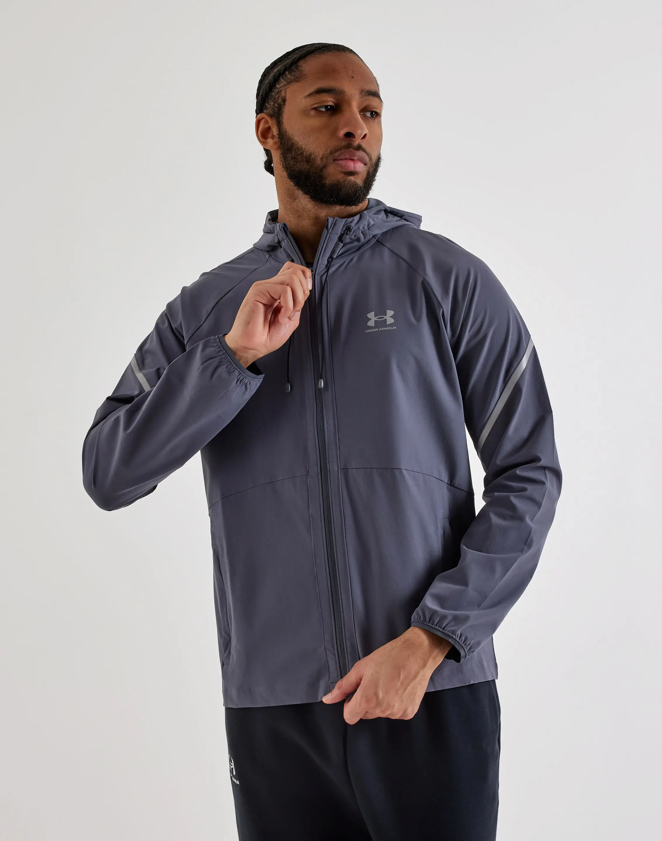 Mens Under Armour Vibe Woven Reflective Jacket