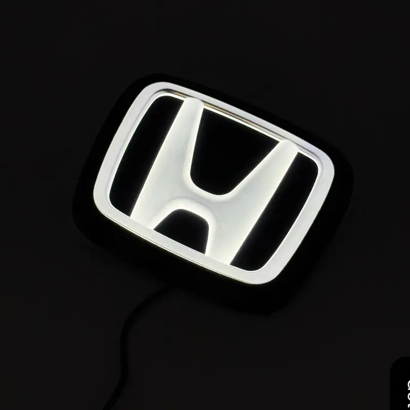 For 2016 - 2021 C1vic Front Emblem Silver