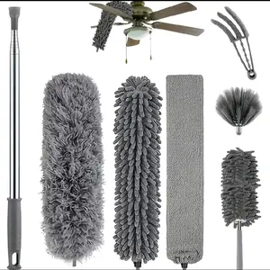 Multi-Head Duster, Versatile Cleaning Tool for Home and Office Surfaces