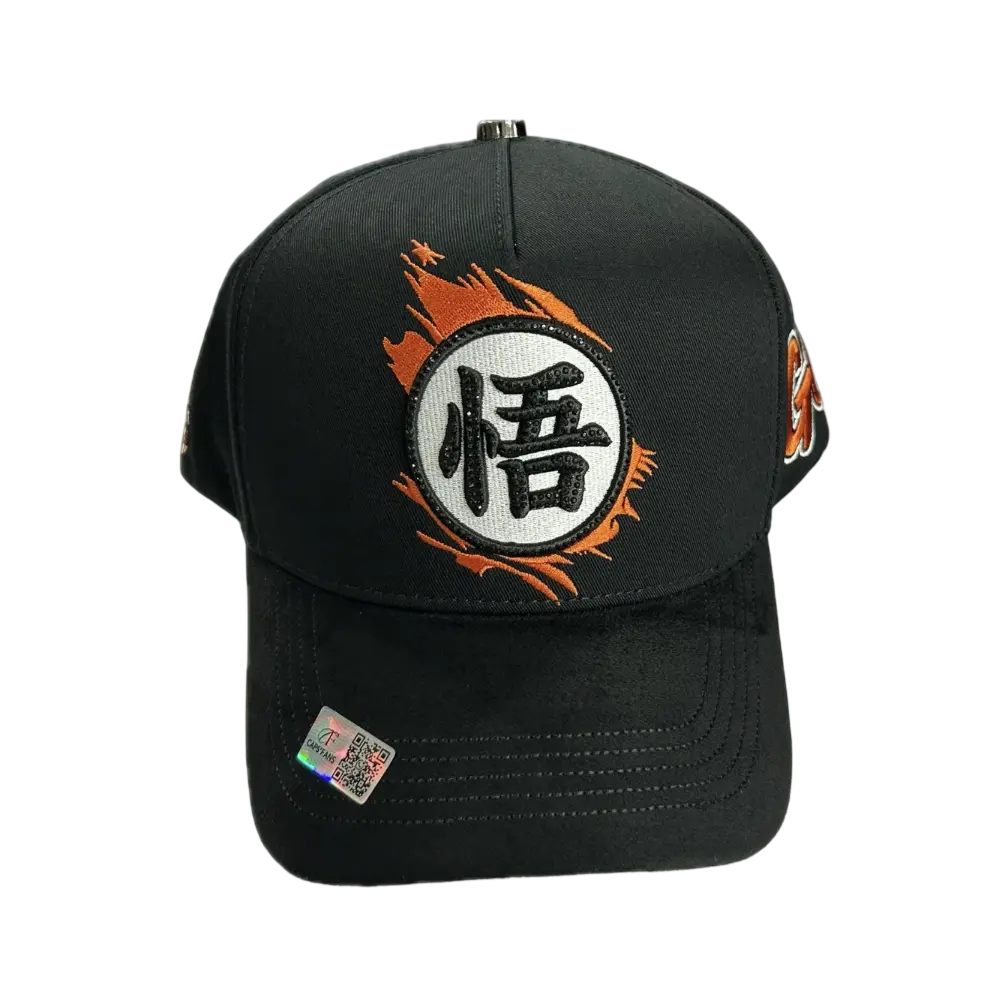 CAP FANS ANIME BLACK SNAPBACK HATS CFGOKU BLKORG