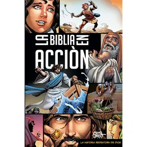 La Biblia en Acción The Action Bible Spanish Edition Hardcover Action Bible Series Spanish Language Engaging Content