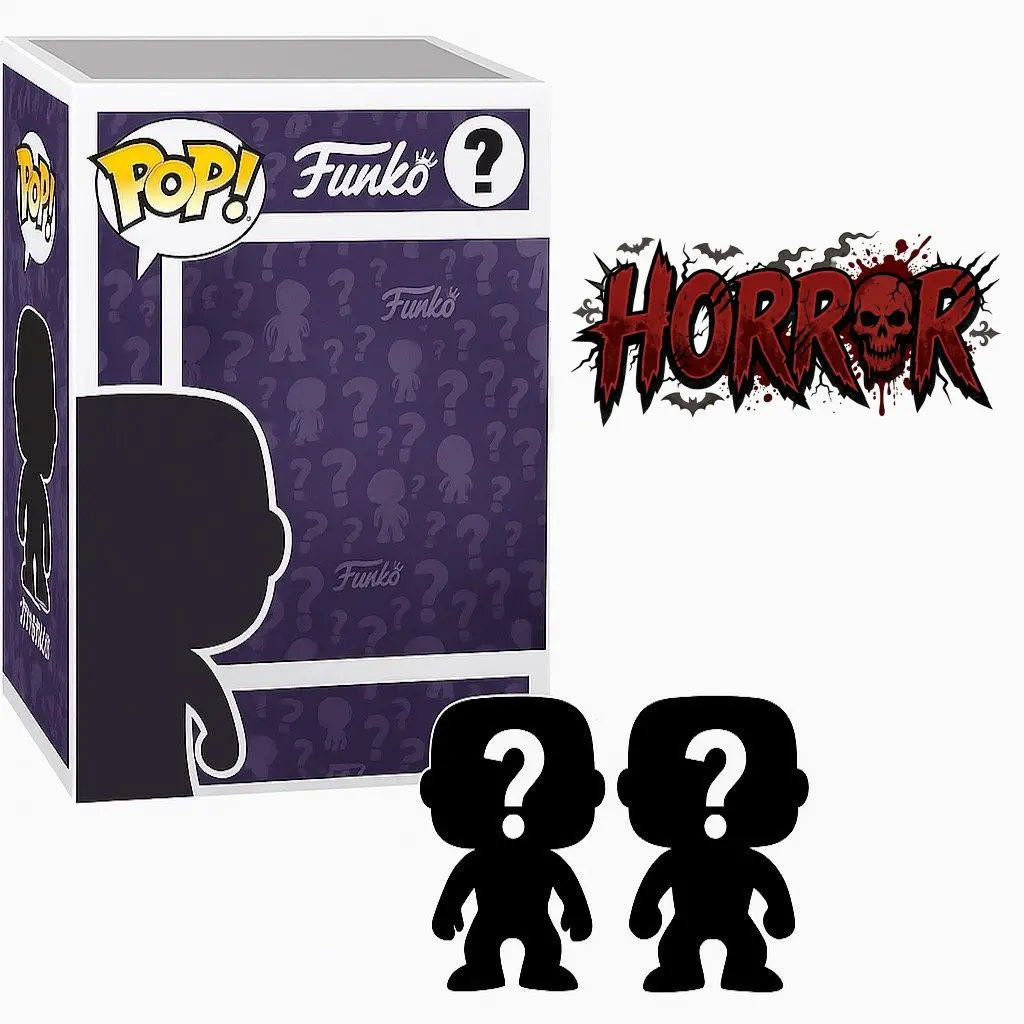 Set of 2 Surprise Mystery Horror Funko Pop! Randomly Selected