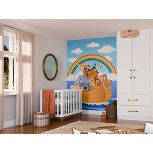 Animal Cartoons Wall Mural