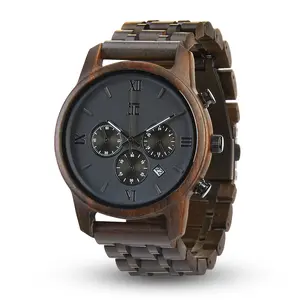 Valyrian Black Sandalwood Chronograph Watch