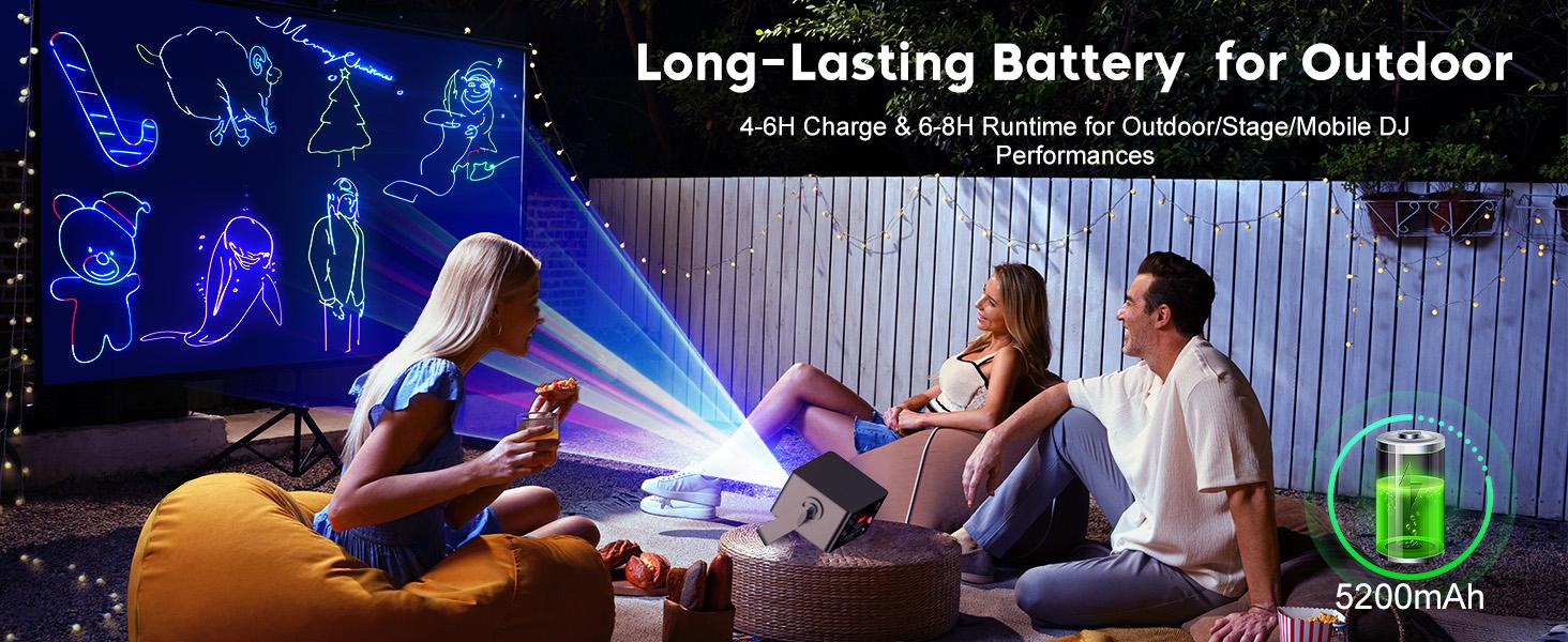 UKING Cat Face APP Battery Animation Light supports manual drawing text display custom programming auto sound DMX512 app control Ideal for parties KTV DJs stages bars Christmas Halloween