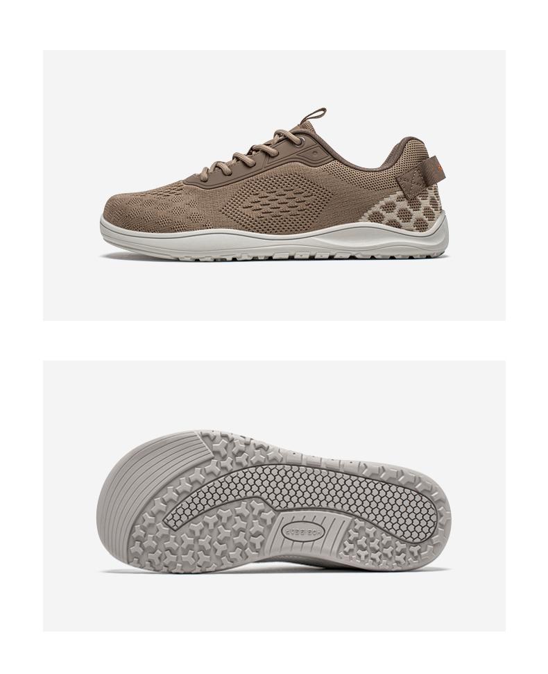 HOBIBEAR Minimalist Barefoot Shoes Wide-Last Zero-Drop Slip-Ons Unisex Trail Running Shoes