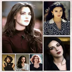 Hot model actor M-monica B-bellucciES Poster Gift with prints Home bedroom living room decoration promotion and display suitable for bedroom bar parlor home decor gift fade-Resistant, Non-sticky, vibrant Wall print poster