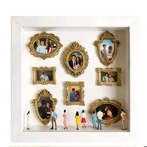 DIY Mini Museum Silhouette Box, Unusual Anniversary Gift, Permanently Preserve Memories, 3D Light Shadow Box (no Lamp No Photos)