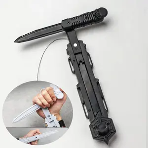 Assassin's Sleeve Sword Retractable Rotatable BladeToy Weapons Child Toy Interactive Cosplay Props Game Toy Birthday Party Gift