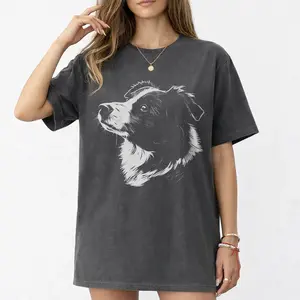 Comfort Colors Border Collie Shirt, Border Collie Dog Graphic Tee, Gift for Border Collie Lovers