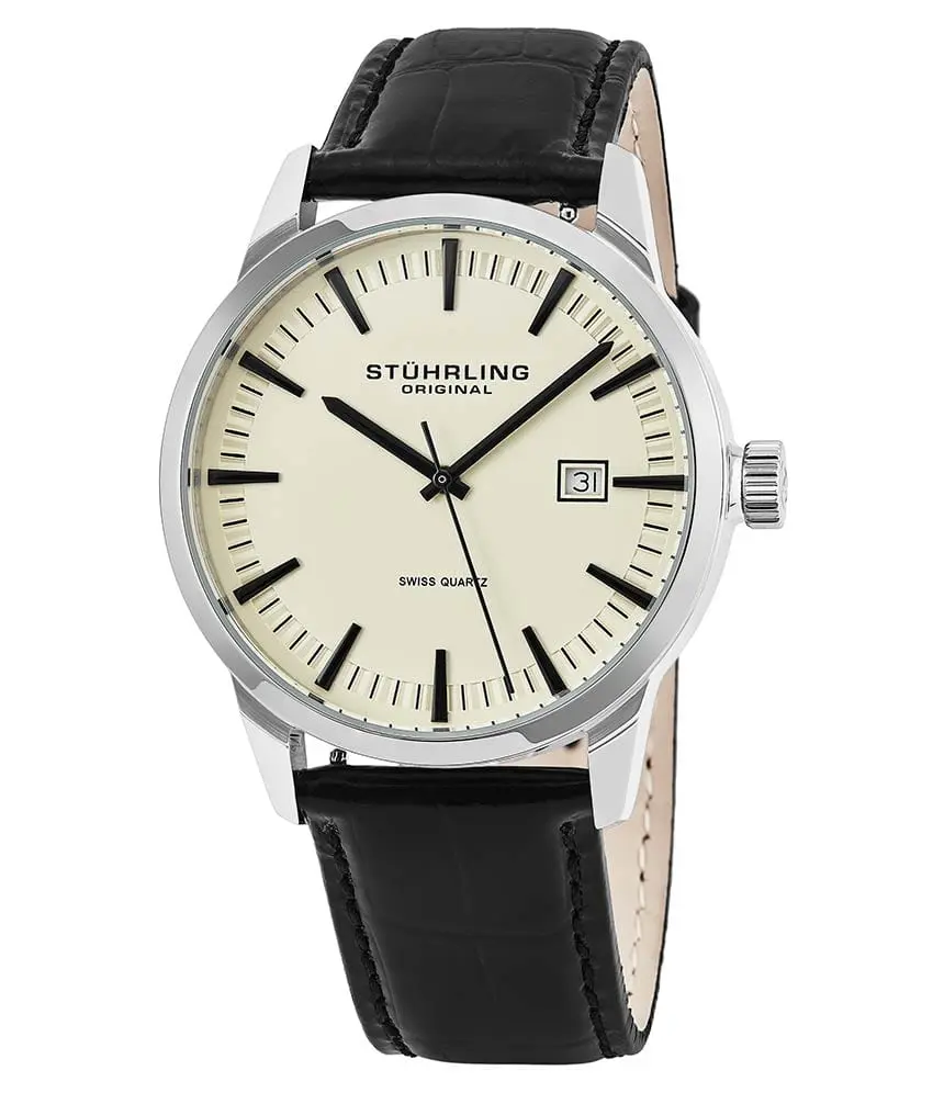 Stührling Ascot 555A Quartz 42mm Classic