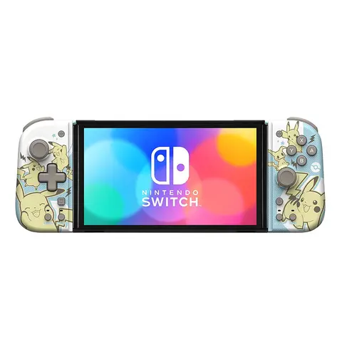 HORI Nintendo Switch Split Pad Compact Ergonomic Controller for Handheld Mode - Pikachu & Mimikyu Edition