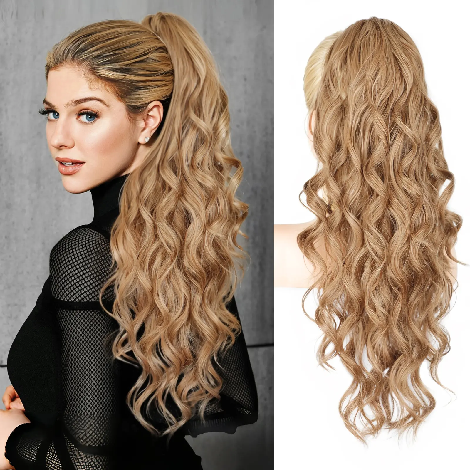 Honey brown mix blonde