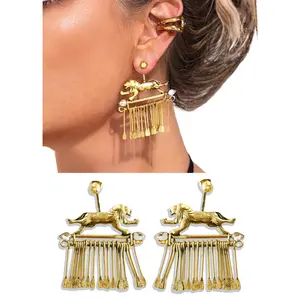 DRAMATIC EXIT STATEMENT EARRINGS