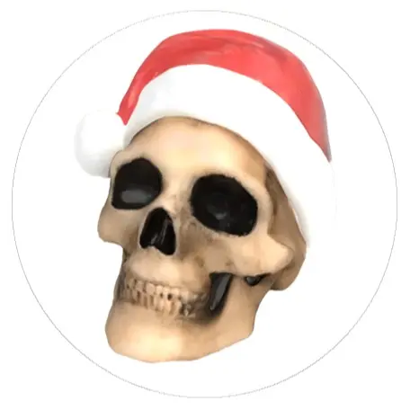 Santa Skull