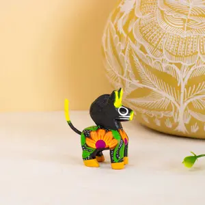 Hand Painted Horse Wooden Figurine