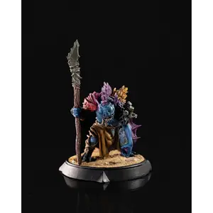 3D Resin Print Deepfolk 01 Enemy Figurine - Handcrafted Paintable Fantasy Gaming Ornaments, Tabletop DnD RPG Army Miniature, Home Decor Statue